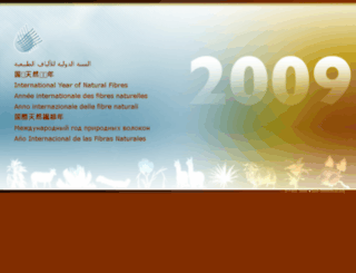 naturalfibres2009.org screenshot