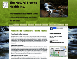 naturalflowtohealth.com screenshot