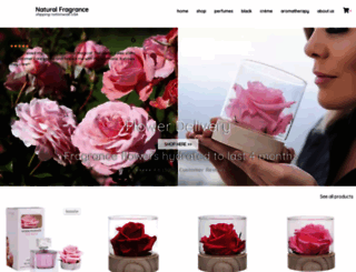 naturalfragrancerose.com screenshot