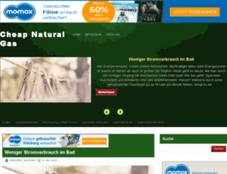naturalgascheap.com screenshot
