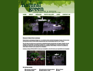 naturalgreeninc.com screenshot