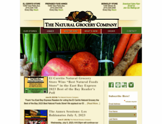naturalgrocery.com screenshot