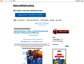 naturalhairlatina.blogspot.com screenshot