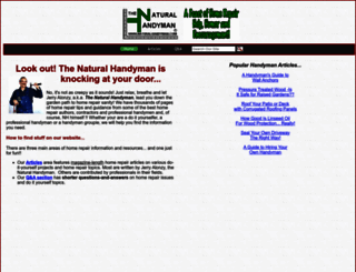 naturalhandyman.com screenshot