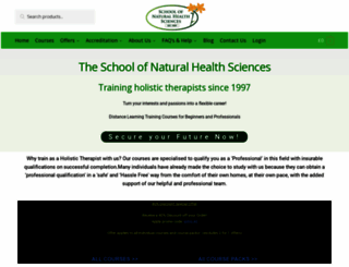 naturalhealthcourses.com screenshot