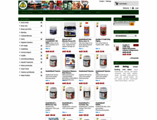 naturalhealthdirect.com.au screenshot