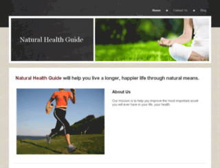 naturalhealthguide.yolasite.com screenshot