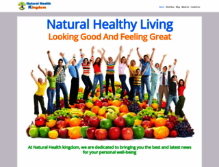 naturalhealthkingdom.com screenshot