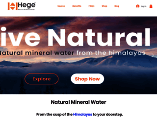 naturalhege.com screenshot