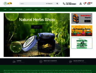 naturalherbsshop.com screenshot