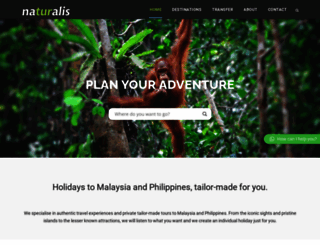 naturalis-expeditions.com screenshot