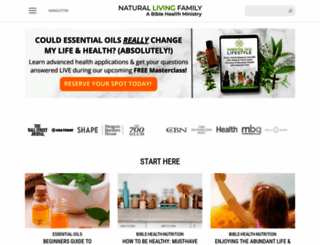 naturallivingfamily.com screenshot
