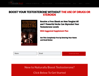 naturally-boost-testosterone.com screenshot