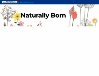 naturallyborn.com screenshot