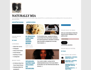 naturallymia.wordpress.com screenshot