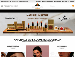 naturallysafe.com.au screenshot