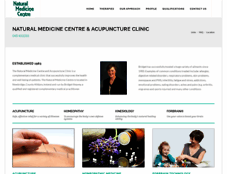 naturalmedicinecentre.ie screenshot