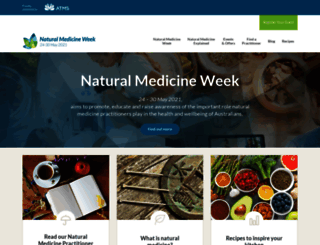 naturalmedicineweek.com.au screenshot
