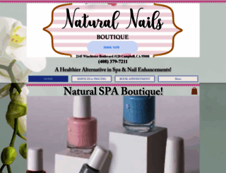 naturalnailsboutique.com screenshot