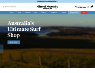 naturalnecessity.com.au screenshot