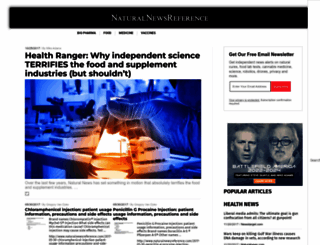 naturalnewsreference.com screenshot