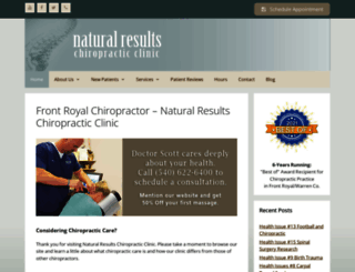 naturalresultschiropractic.com screenshot