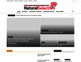 naturalselectionblog.com screenshot