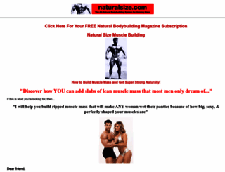naturalsize.com screenshot