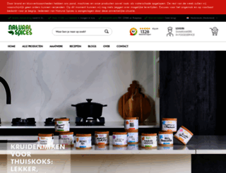 naturalspices.eu screenshot