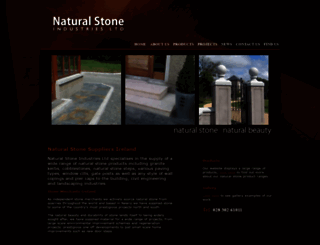 naturalstoneindustries.com screenshot