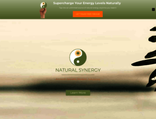 naturalsynergycure.net screenshot
