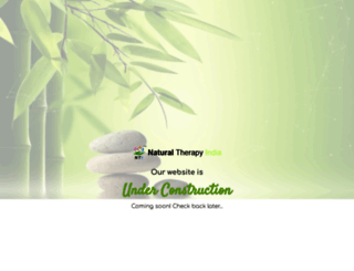 naturaltherapyindia.com screenshot