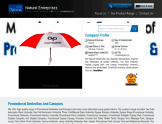naturalumbrella.com screenshot