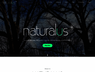 naturalus.co.nz screenshot