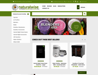 naturalwise.co.za screenshot