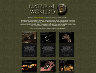 naturalworlds.org screenshot