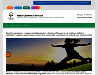 naturapentrusanatate.com screenshot