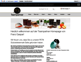 naturcouch.petfit-partner.eu screenshot