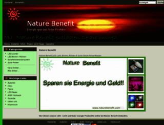 naturebenefit.com screenshot