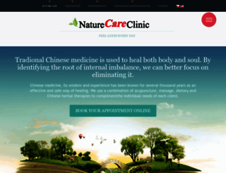 naturecare.cz screenshot
