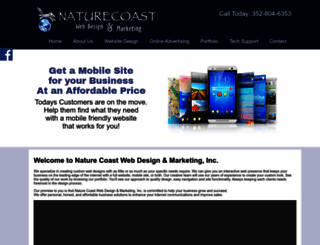 naturecoastdesign.net screenshot
