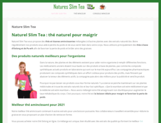 natures-slimtea.com screenshot