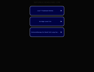 natureschemocare.com screenshot