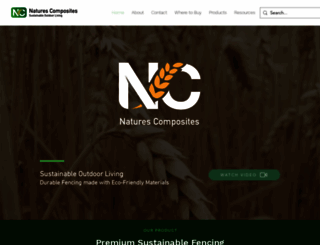 naturescomposites.com screenshot