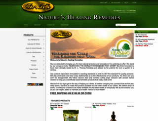 natureshealingremedies.com screenshot