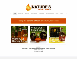 natureshoneytree.com screenshot