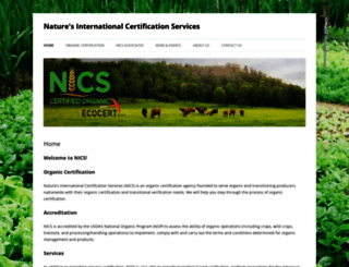 naturesinternational.com screenshot
