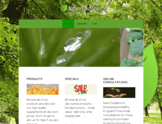 naturesnutrition.com screenshot