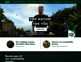 naturesown.com.au screenshot