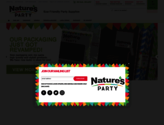 naturesparty.com screenshot